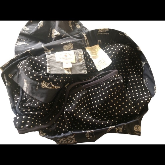 Brooks Brothers Navy Printed Sailor  Knot Swim Trunks/Shorts Sz. M Inner Lined - Picture 6 of 7